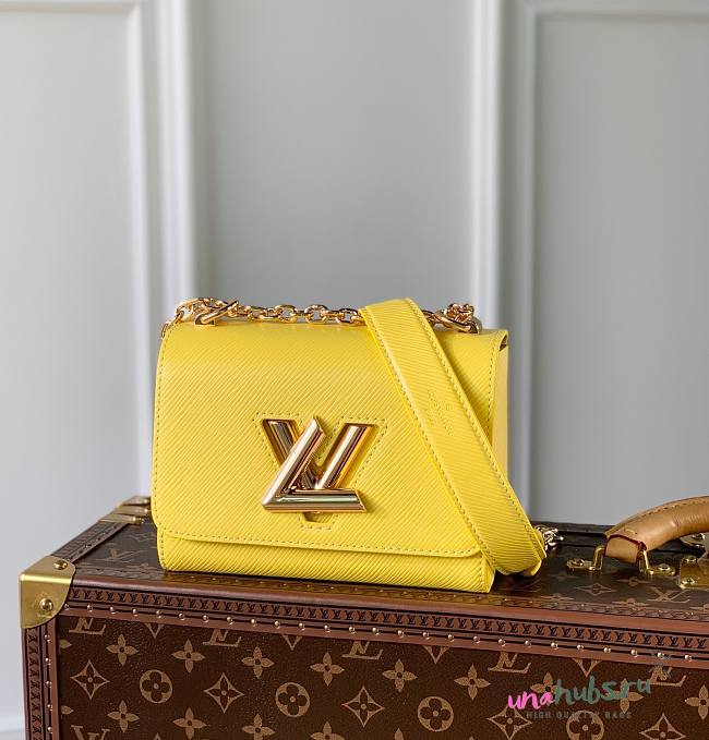 Louis Vuitton Twist Yellow Epi Leather Bag  - 1