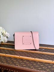 Louis Vuitton Small Pink Epi Leather Chain Bag - 6