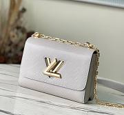 Louis Vuitton Grey Epi Leather Chain Bag - 1