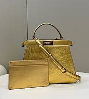 Fendi Peekaboo Gold Bag  - 1