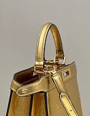 Fendi Peekaboo Gold Bag  - 4