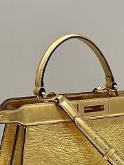 Fendi Peekaboo Gold Bag  - 5