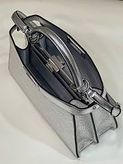 Fendi Peekaboo Silver Bag - 6