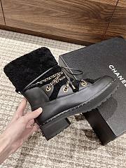 Chanel black boots 02 - 6