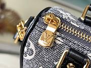 Louis Vuitton nano black denim speedy  - 3