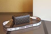 Louis Vuitton 20 pink strap speedy  - 3