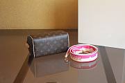 Louis Vuitton 20 hot pink strap speedy - 6