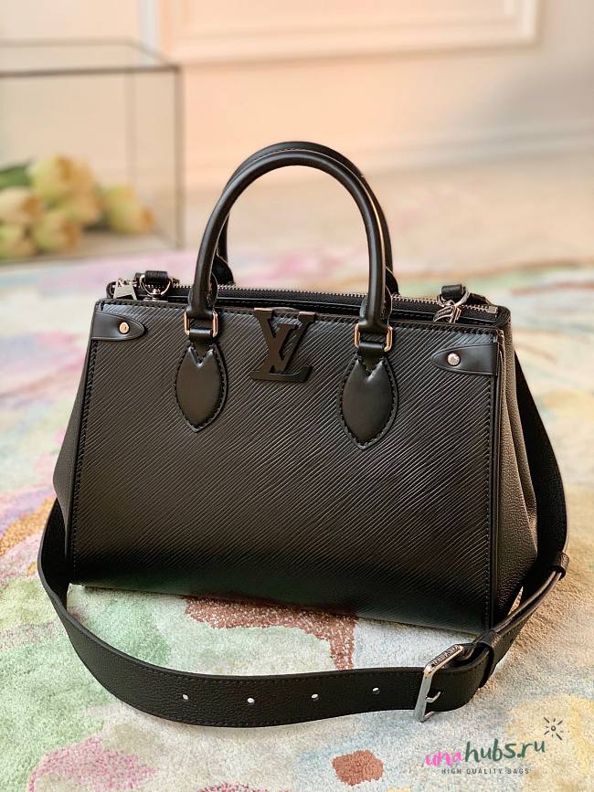 Louis Vuitton Grenelle tote black epi pm bag - 1