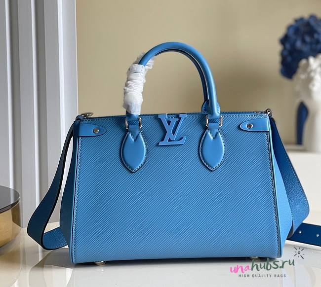 Louis Vuitton Grenelle tote blue epi pm bag - 1