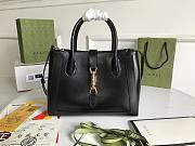 Gucci Jackie 1961 Medium Tote Black Bag - 1