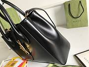 Gucci Jackie 1961 Medium Tote Black Bag - 4