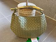 Bottega Veneta Sardine Intrecciato Napa Green Top-Handle Bag - 1