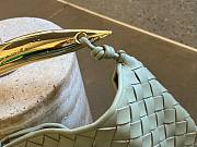 Bottega Veneta Sardine Intrecciato Napa Green Top-Handle Bag - 4