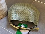 Bottega Veneta Sardine Intrecciato Napa Green Top-Handle Bag - 2