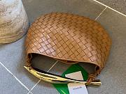 Bottega Veneta Sardine Intrecciato Napa Brown Top-Handle Bag - 2