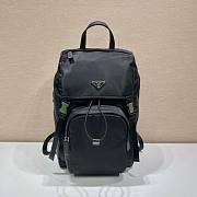 PRADA Nylon and Saffiano Leather Backpack - 1