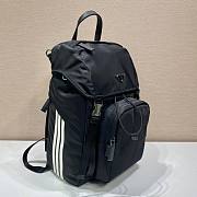 PRADA Nylon and Saffiano Leather Backpack - 5