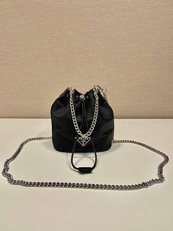 Prada mini drawstring satchel bucket 