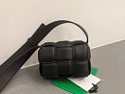 Bottega Veneta Candy Padded Cassette Black Leather Bag - 3