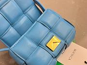 Bottega Veneta Candy Padded Cassette Blue Leather Bag - 5