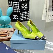 Prada neon slingback 70mm heels - 1