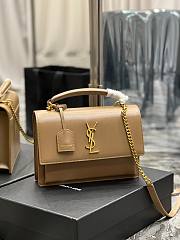 YSL Sunset in Dark Beige 22cm Bag - 3