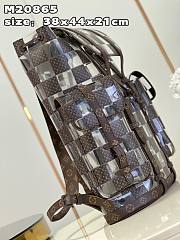 Louis Vuitton Virgil Abloh Monogram Chess Christopher Backpack  - 4