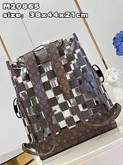 Louis Vuitton Virgil Abloh Monogram Chess Christopher Backpack  - 6