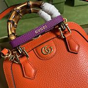 Gucci Diana orange mini tote bag - 2