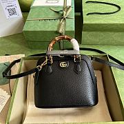 Gucci Diana black mini tote bag - 1