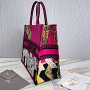 Dior Large Multicolor Toile De Jouy Embroidery Book Tote - 3