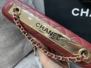 Chanel woc 19cm wine bag - 6