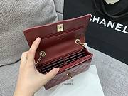 Chanel woc 19cm wine bag - 3