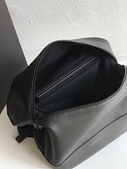 BOTTEGA VENETA black solf leather backpack - 3