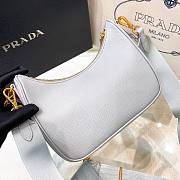 Prada Re-Edition 2005 Saffiano Blue Leather Bag - 2