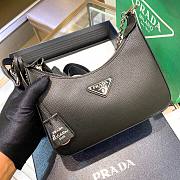 Prada Re-Edition 2005 Saffiano Black Leather Bag - 3