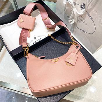 Prada Re-Edition 2005 Saffiano Pink Leather Bag