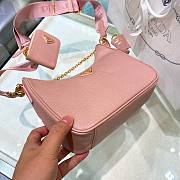 Prada Re-Edition 2005 Saffiano Pink Leather Bag - 6