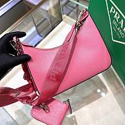 Prada Re-Edition 2005 Saffiano New Pink Leather Bag - 6