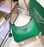 Prada Re-Edition 2005 Saffiano New Green Leather Bag - 5