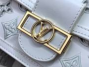 Louis Vuitton Dauphine East West Metis White Leather Bag - 5