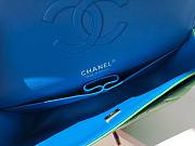 Chanel classic flap green 25cm bag - 3