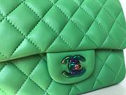 Chanel classic flap green 17cm bag - 5