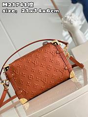 Louis Vuitton Side Trunk Orange Petite Malle M21709 Bag - 2