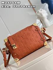 Louis Vuitton Side Trunk Orange Petite Malle M21709 Bag - 3