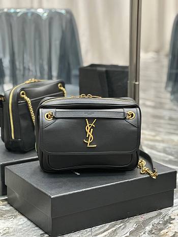 YSL NIKI new black leather bag