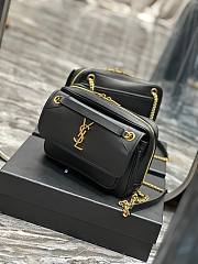 YSL NIKI new black leather bag - 6