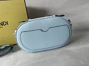 Fendi Blue O'lock Mini Leather Camera Bag - 2