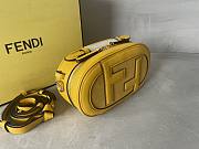 Fendi Yellow O'lock Mini Leather Camera Bag - 6