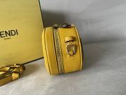 Fendi Yellow O'lock Mini Leather Camera Bag - 5